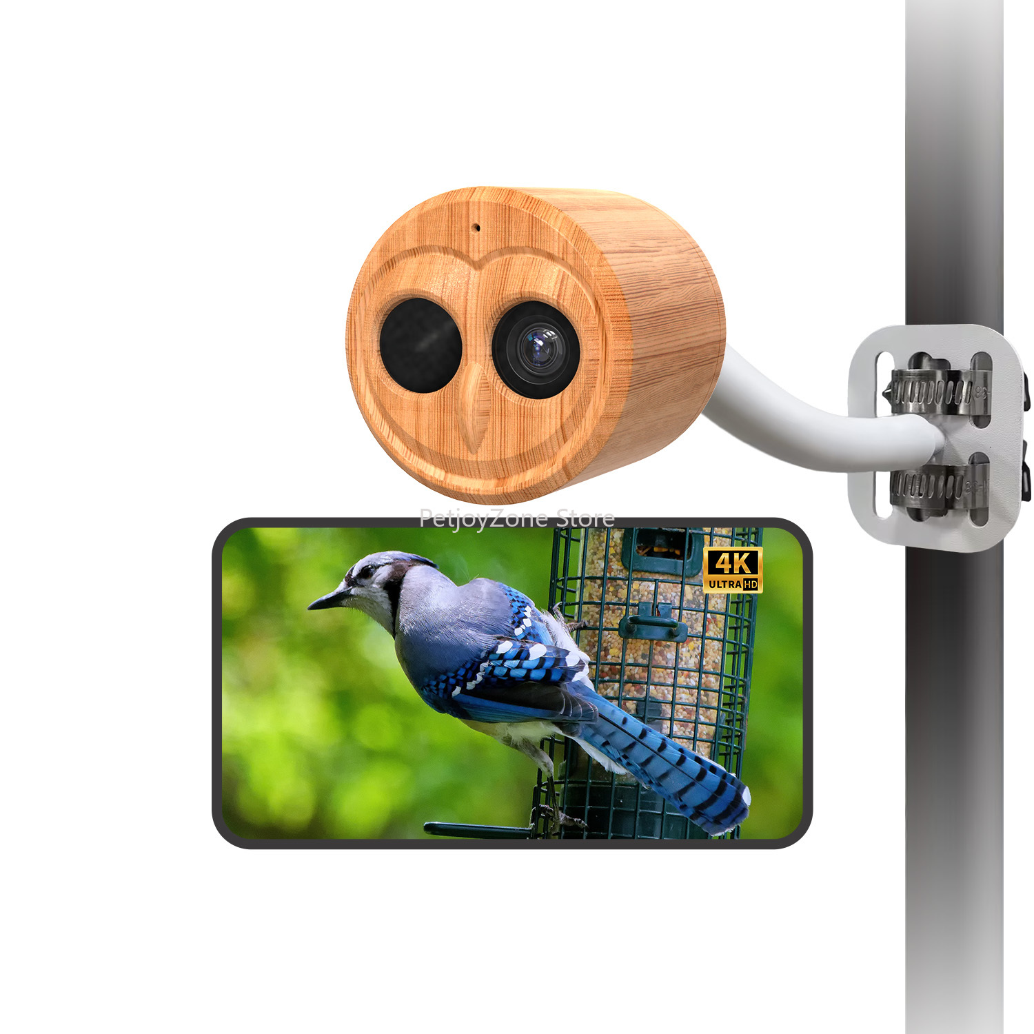 Smart Bird Feeder Camera - جهاز تغذية الطيور الآلي الذكي من