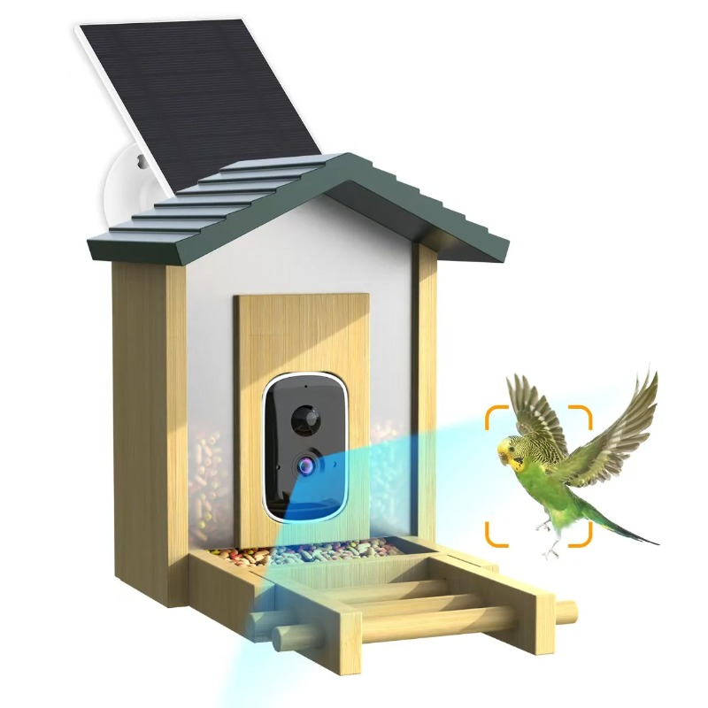 Smart Bird Feeder Camera - كاميرا مغذي الطيور الذكية بدقة 4K