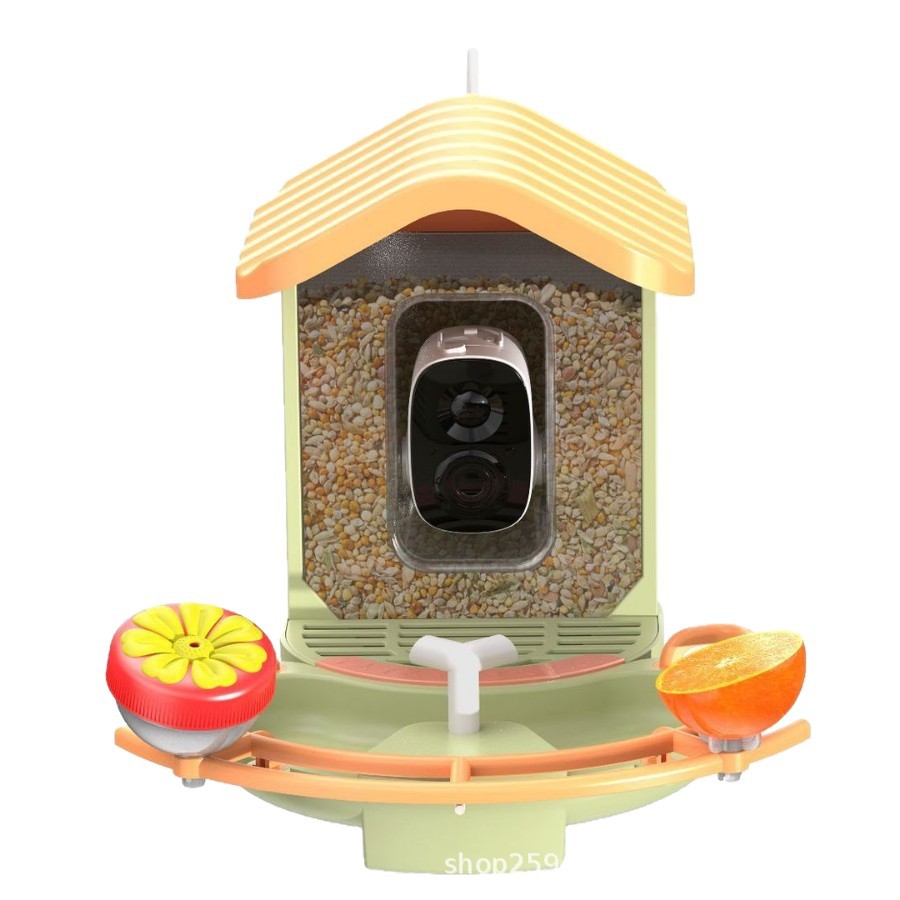 Smart Bird Feeder Camera - مغذي طيور ذكي بتقنية الذكاء الاصطناعي،