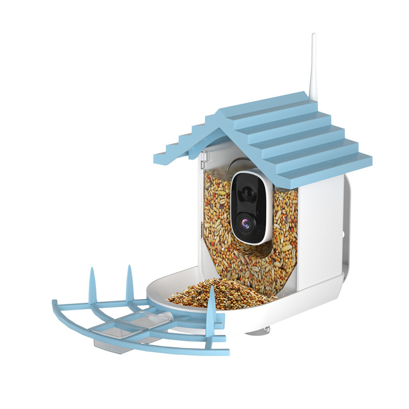 Smart Bird Feeder Camera - جهاز تغذية الطيور بالطاقة الشمسية منخفضة