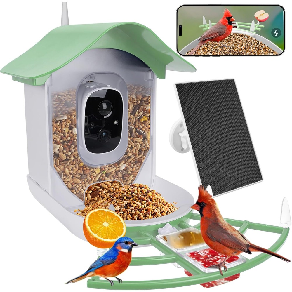 وحدة تغذية الطيور الذكية التي  - مراجعة Smart Bird Feeder Camera وسعره
