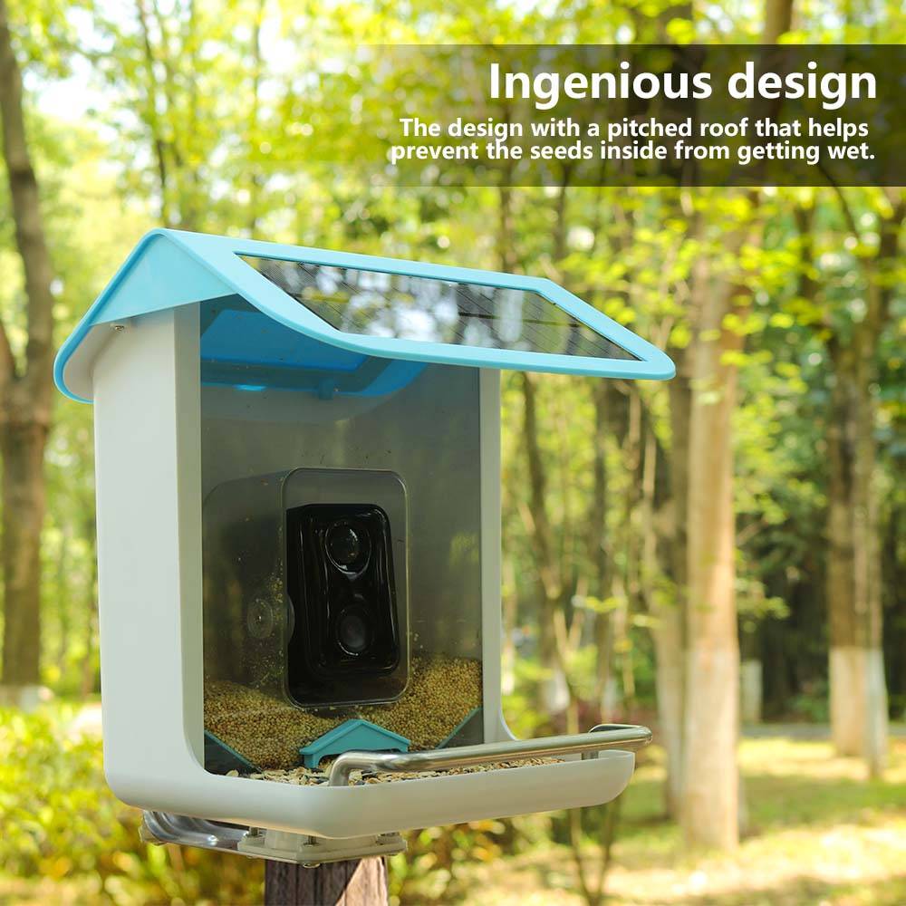 كاميرا واي فاي خارجية للحياة ا - مراجعة Smart Bird Feeder Camera وسعره