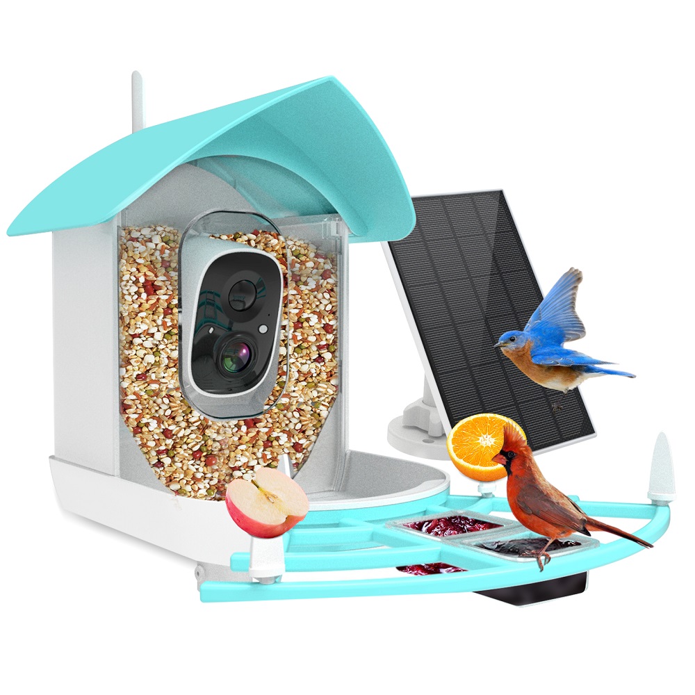 كاميرا بطارية تغذية الحيوانات  - مراجعة Smart Bird Feeder Camera وسعره