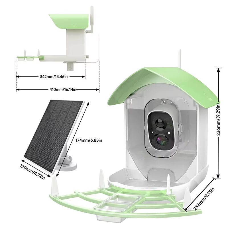 كاميرا ذكية لالتقاط الطيور تعم - مراجعة Smart Bird Feeder Camera وسعره