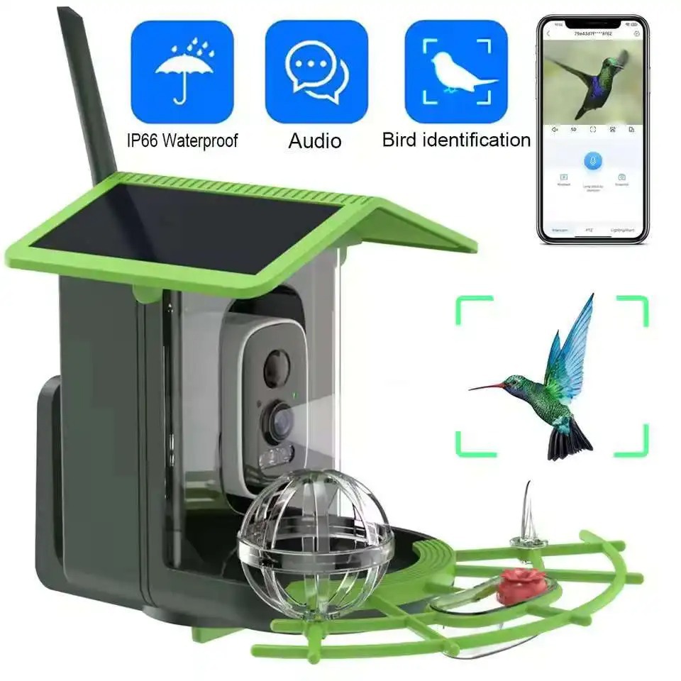 مغذي طيور ذكي، بتقنية التعرف ب - مراجعة Smart Bird Feeder Camera وسعره