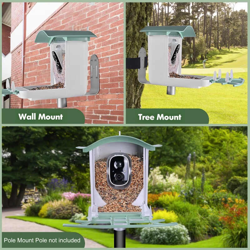 كاميرا ذكية لتغذية الطيور للرؤ - مراجعة Smart Bird Feeder Camera وسعره
