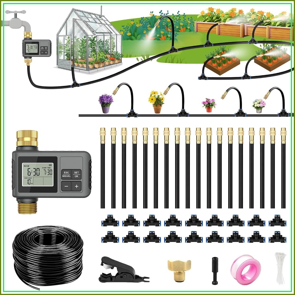 نظام ري بالتنقيط بطول 60 قدمًا - مراجعة Smart Garden Raised Bed وسعره