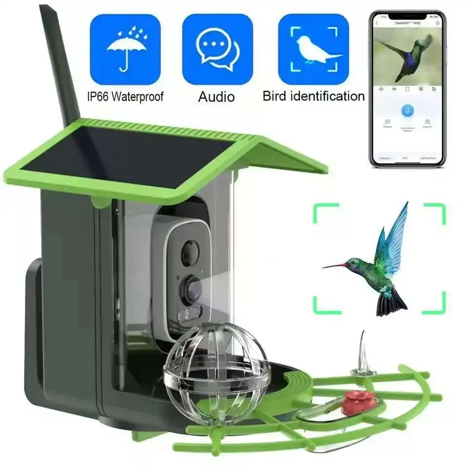 كاميرا ذكية لتغذية الطيور بدقة - مراجعة Smart Bird Feeder Camera وسعره